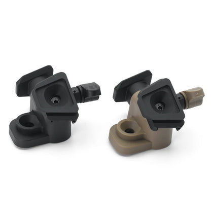 SOTAC Tactical Helmet Dual Dovetail Adapter for PVS-14 Goggle NVG J-Arm Replacement Durable Anti-Wobble