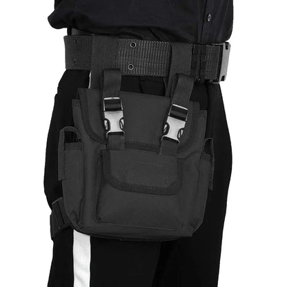 AQzxdc Tactical Leg Bag Waist Bag Belt 1000D Nylon Leg Packs and Waist Belt for Outdoor Sport Hiking Cycling Tool Bags