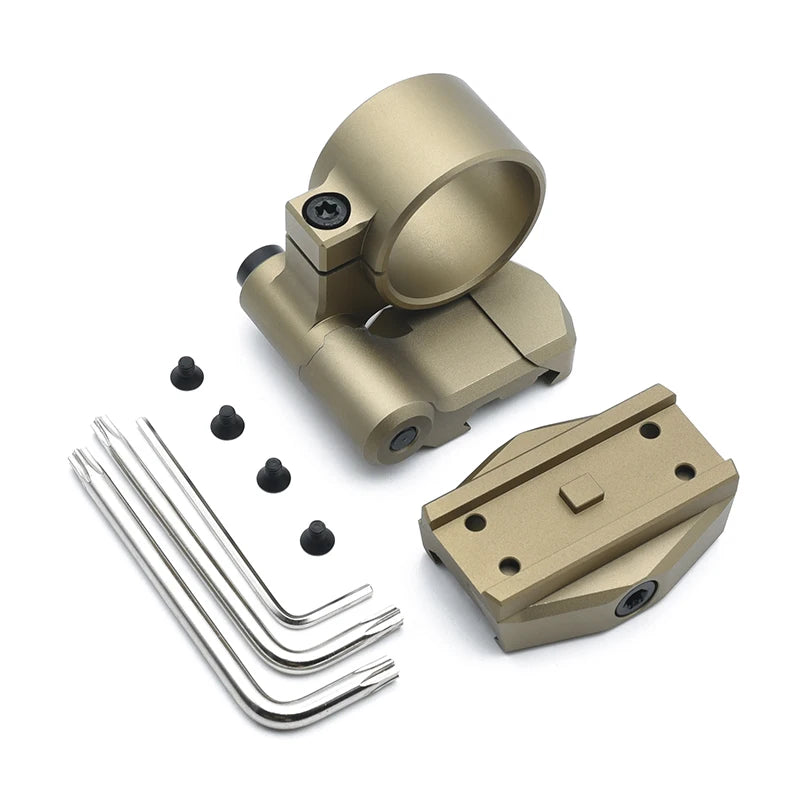 Tactical Low Mount and Low Magnifier Mounts Optic Centerline 0.9" Height for Red Dot Sight and 3X Magnifier Combo