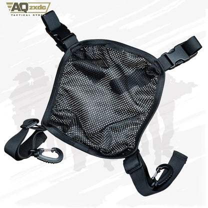 AQzxdc Tactical Helmet Mesh Cover - Outdoor Leisure Backpack Helmet Net Bbag Accessories for Helmet External Mount