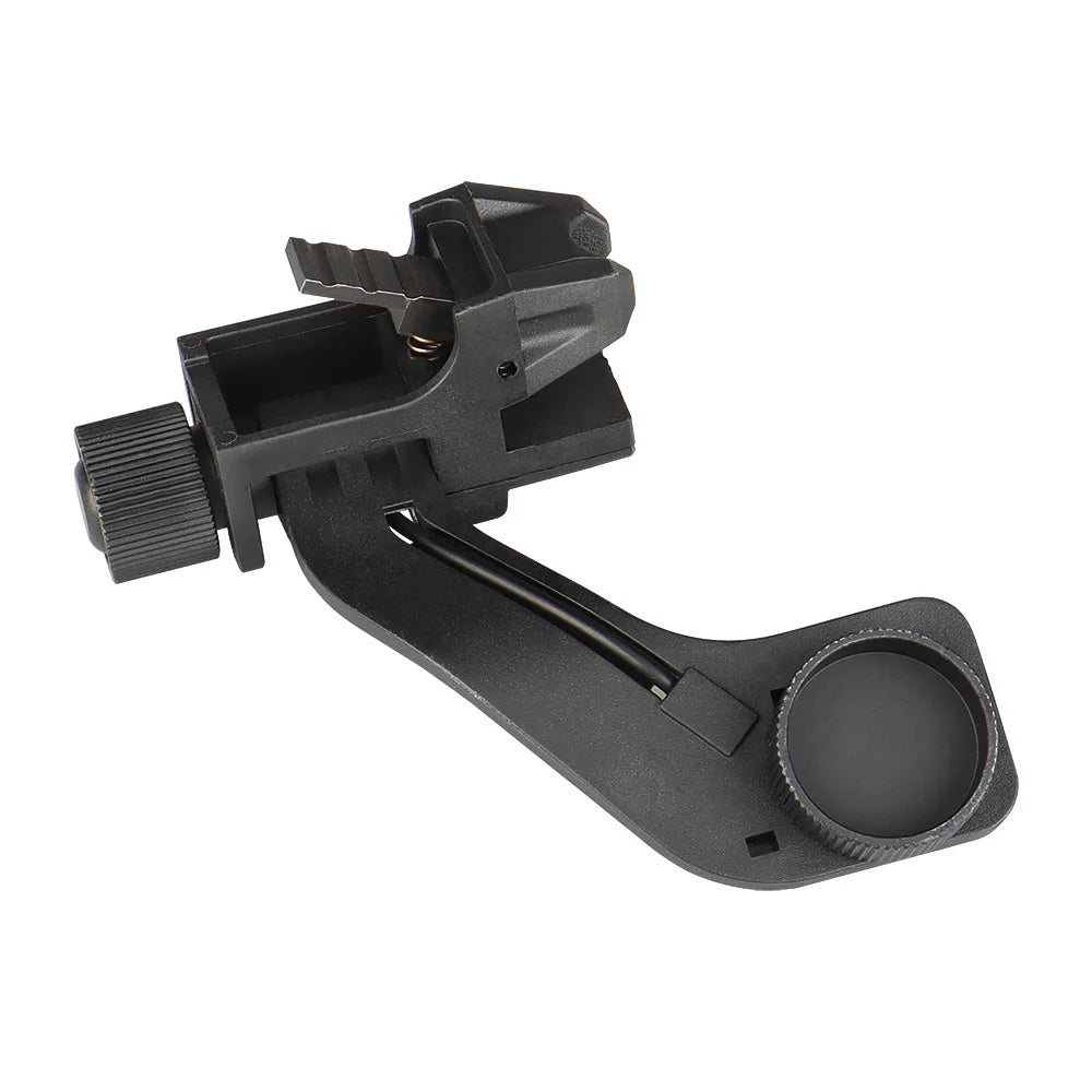 Tactical Plastic Metal J Arm NVG Mount Helmet Bracket Adapter for Hunting Airsoft Pvs 14 Night Vision Goggles fit Mich Fast M88