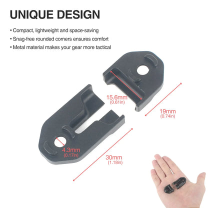 Remote Pressure Switch Mount Plate, Tactical Weapon Light Tape Switch Mount Plate for ST07 DBAL-A2 M300, Pressure Mount Pad Pane