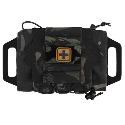 AQzxdc IFAK Tactical First-aid Kit Pouch MOLLE Rapid Deployment Survival Outdoor Hunting Vest Belt Emergency Bag Medical Pack