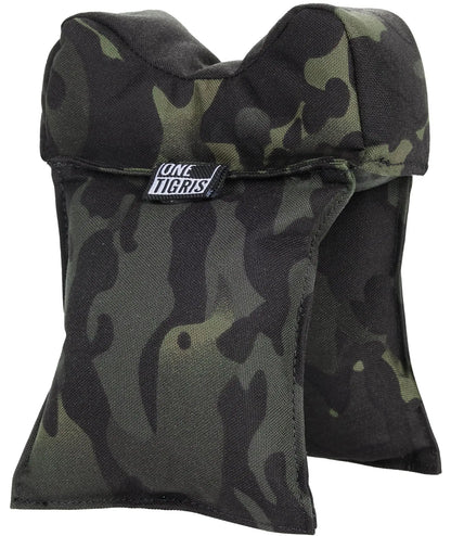 AQzxdc Shooting Rest Bag, Pre-Filled Shooting Sand Bags Front & Rear Gun Range Bag Bench Window Rest Support Holder for Ourdoor