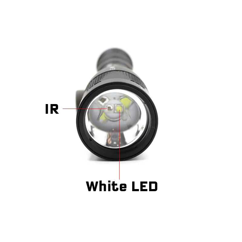Tactical SF M600V M600V-IR Weapon Gun Light LED Light And IR Infrared Output For Airsoft Rifle AR15 M16 Hunting Accessories
