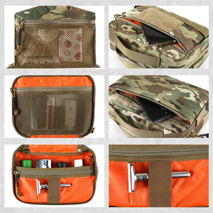 AQzxdc PTG Hanging Toiletry Bag Makeup Cosmetic Bag for Woman and Man Large Capacity Waterproof Portable Travel Toiletry Bag