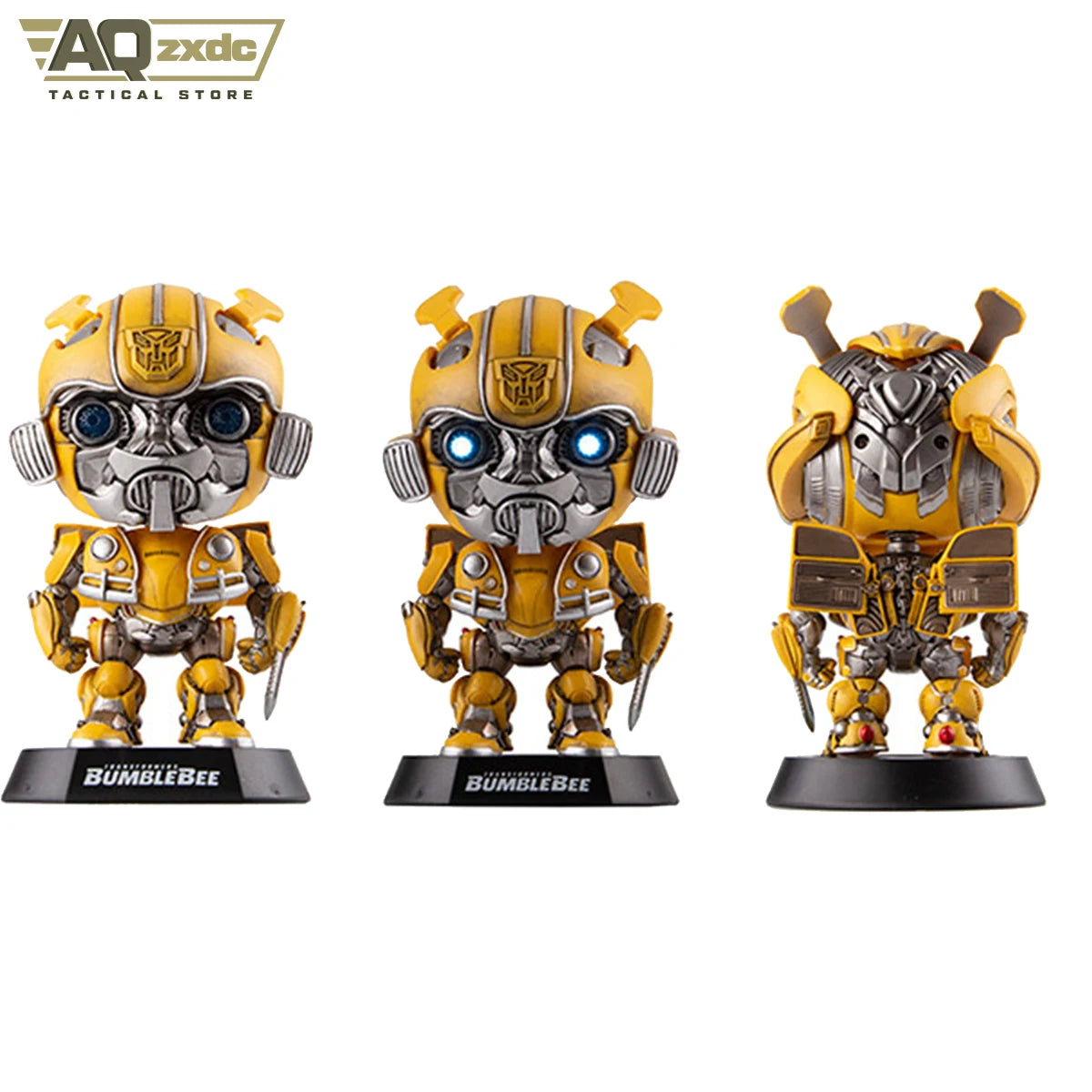 Genuine Authorization Transform Bots Toy Q Version Optimus Prime Prime Robot/Bumblebee Robot, Hand-operated Model Blind Toy
