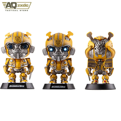 Genuine Authorization Transform Bots Toy Q Version Optimus Prime Prime Robot/Bumblebee Robot, Hand-operated Model Blind Toy