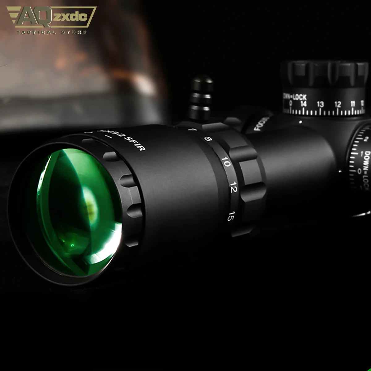 AR 2.5-15X32 SFIR Long Range Scope Side Parallax Scope High Quality Optical Scope ED Lens Shockproof Scopes and Accessories