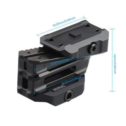 Strike Variable Optic Mount for Red Dot Standard Tactical Red Dot Sight Airsoft Accessories gs24-0286