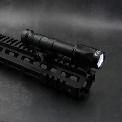 AQzxdc TacticalM600C Light LED Whitelight with Strobe Weapon Rifle Light, with Remote Pressure Switch Tactical Light 400 Lumens