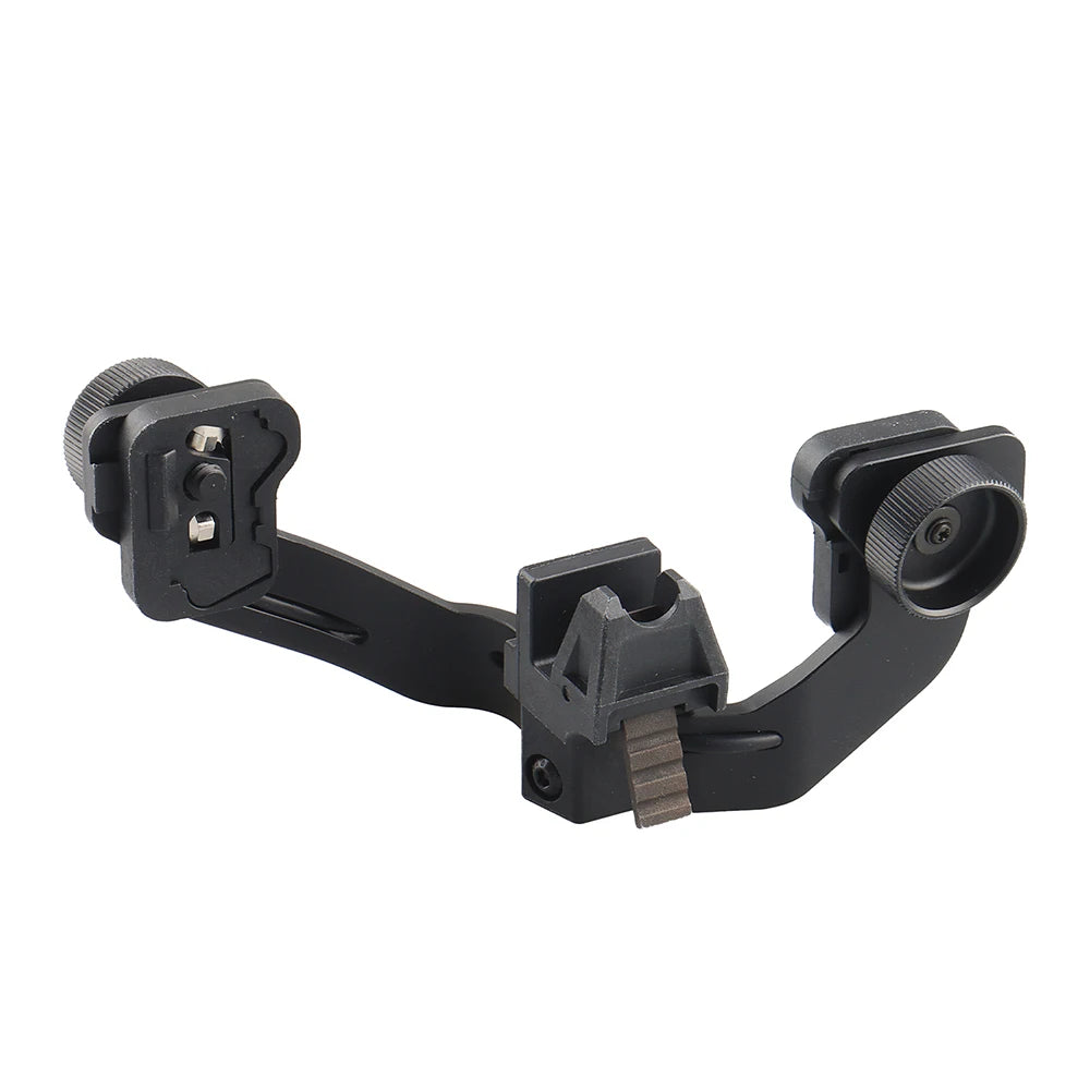 New PVS-14 NVG Dual Headmount Adapter nylon+Aluminum Lightweight and sturdy design Black Nvg Mounts fits for PVS-14 gs24-0285