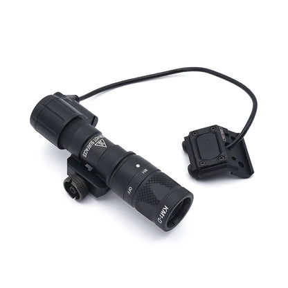 Tactical Crane Port Tailcap Cover for M300 M600 Flashlight Outdoor Weapon Scout Light Switch Cap