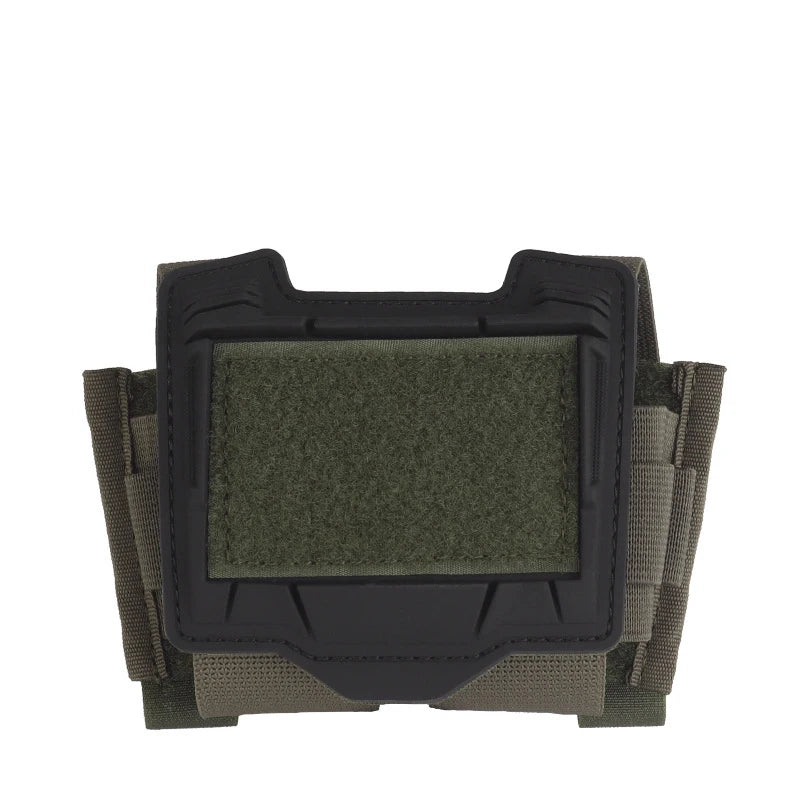 AQzxdc Tactical Helmet Battery Pouch Counterweight Pouch Helmet Battery Pack Balance Weight Bag with Hook & Loop for Outoor Game