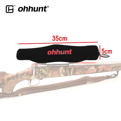 AQzxdc Scope Cover 4 Types Neoprene Waterproof Protector Simple Durable Elastic Tactical Riflescope Cover Accessories