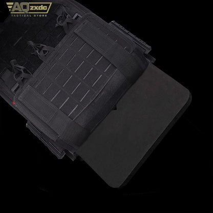 AQzxdc Tactical Airsoft Paintball EVA Vest Inner Liner Foam 10 in x 12 in Black 2 PCS Pad Plates for Airsoft Tactical Vest