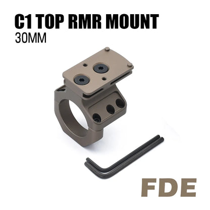 30mm Tube Airsoft Wargame Hunting Tactical C1 Modular Riflescope Mount 1.70/1.93inch with Offset Mounts