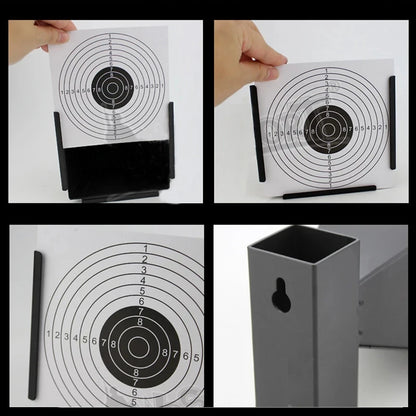 CQB Training Target Shooting Bullet BB Ball Collector Special Steel 14x14cm 100pcs Shooting Paper for Airsoft Paintball Target
