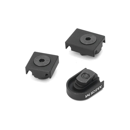 M-LOK Wire Guide System 3pcs/Set Cable Management Rail Cover Picatinny Rail Handguard Wire Guide Tail Fixed