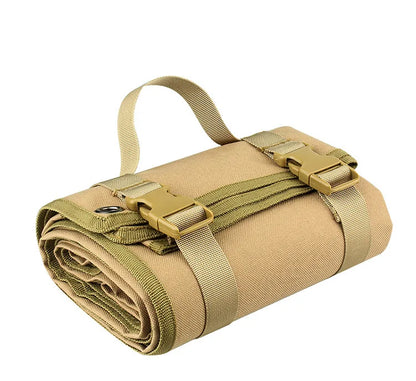 AQzxdc Outdoor Hooting Mat - Roll-up Shooting Mat Prone Shooter Mats Tactical Shooting Blanket Mat for Range Shooting Hunting