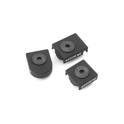 M-LOK Wire Guide System 3pcs/Set Cable Management Rail Cover Picatinny Rail Handguard Wire Guide Tail Fixed