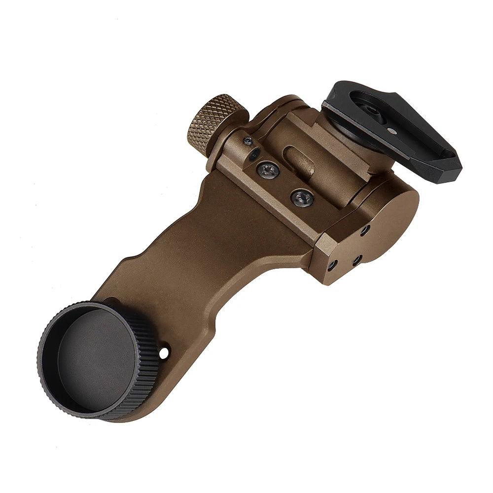 Tactical  Metal J Arm NVG Mount Helmet Bracket Adapter for Hunting Airsoft Pvs 14 Night Vision Goggles Dovetail J Arm gz240245
