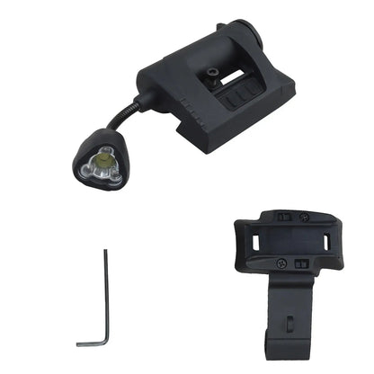 Tactical Helmet Light Military with LED Task Lamp Survival Signal Light for Fast Mich Helmet for Outdoor Sports Hunting Fishing