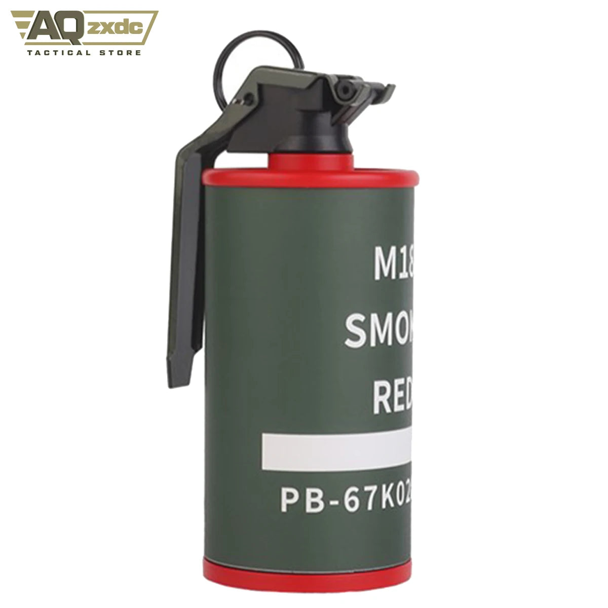 Tactical M18 Model Smoke Grenade Quick Container Release Tactical Smoke Grenade Model for Airsoft Paintball Shooting War CS Game