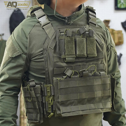 Tactacal Quick Release Camouflage Vest Tactical 1000D Outdoor Shooting Combat Tactical Armor Vest for Airsoft Paintball CS Game