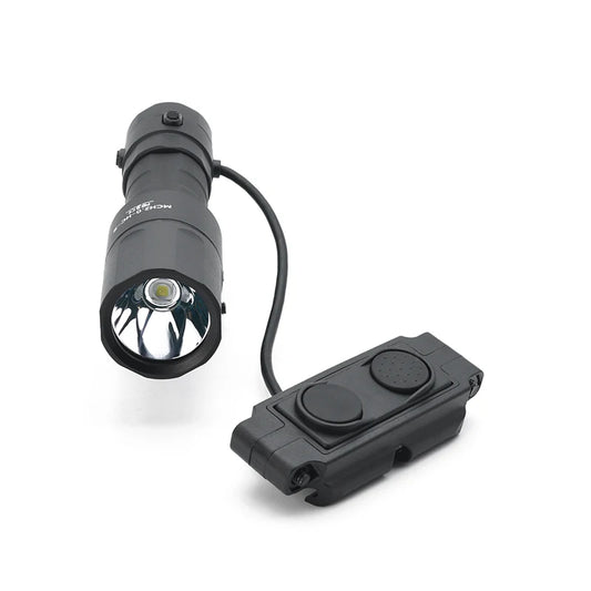 Flashlight Scout Light Hight Power 1400 Lumens REIN 2.0 Hunting Lamp Dual Function Pressure Switch For 20mm Picatinny Rail