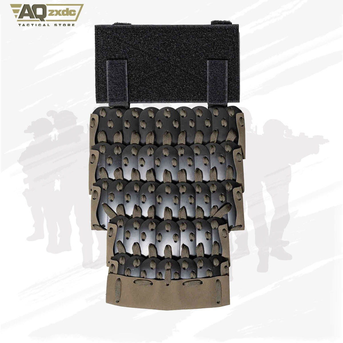 6 in 1 Tactical Gear Shoulder Armor And Crotch Protection+Skirts Wai   Tactical Vest Universal Chinese Style Shoulder Armor