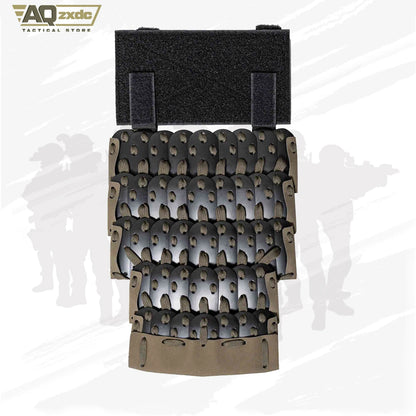 6 in 1 Tactical Gear Shoulder Armor And Crotch Protection+Skirts Wai   Tactical Vest Universal Chinese Style Shoulder Armor