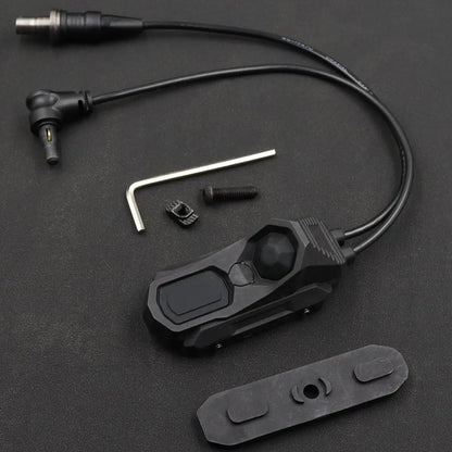 AQzxdc Tactical Dual Remote Pressure Switch Compatible with Crane Laser & SF M300/340/M600/640DF Weapon Lights and Lasers