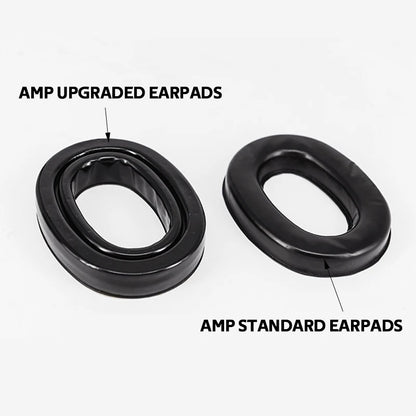 Vylepšené gelové náušníky pro taktickou náhlavní soupravu AMP, sada těsnění do uší, Bluetooth adaptér a mikrofonní kabel 3,5 mm, příslušenství k náhlavní soupravě