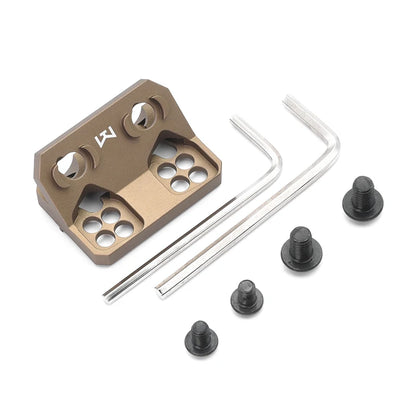 Tactical Thorntail6 Offset Scout Mount Metal MLOK Keymod Rail Airsoft with Original Markings for SF M600 M300 PLHv2 Weapon Light