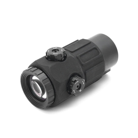 G45 Magnifier Sight 5X with Switch to Side Quick Detach QD Mount for Hunting and Airsoft Rifle with Original Markings