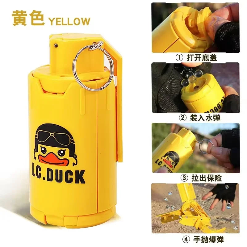 M18 Explosive Water Bomb Grenade Smoke Grenade Grenade Toy Boy Eating Chicken Grenade Model Simulation Children's Toy