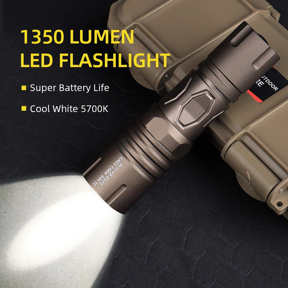 Hunting flashlight handheld head mounted flashlight luminous tube strong light LED flashlight Mini Flashlight gs15-0162