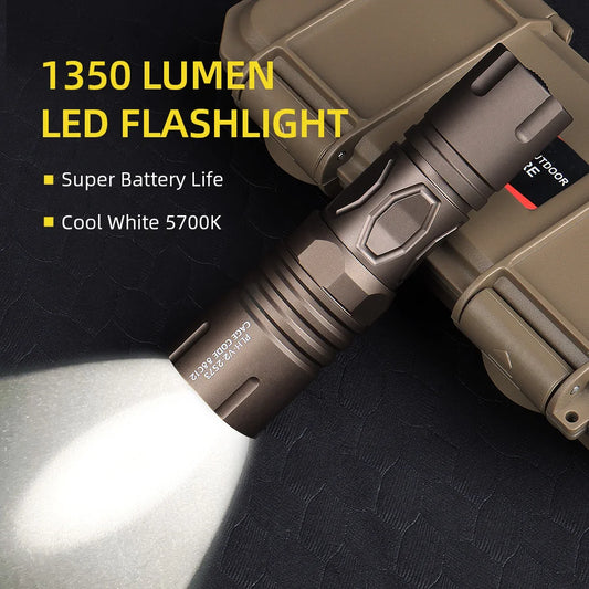 Hunting flashlight handheld head mounted flashlight luminous tube strong light LED flashlight Mini Flashlight gs15-0162