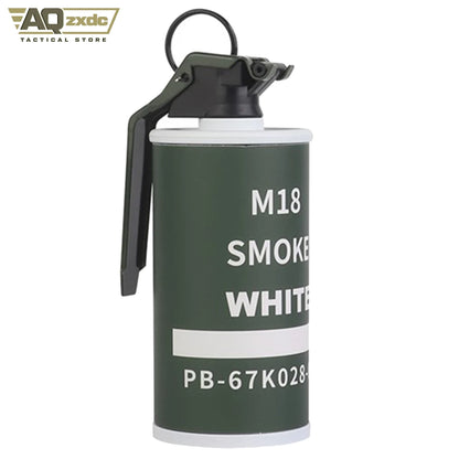 Tactical M18 Model Smoke Grenade Quick Container Release Tactical Smoke Grenade Model for Airsoft Paintball Shooting War CS Game