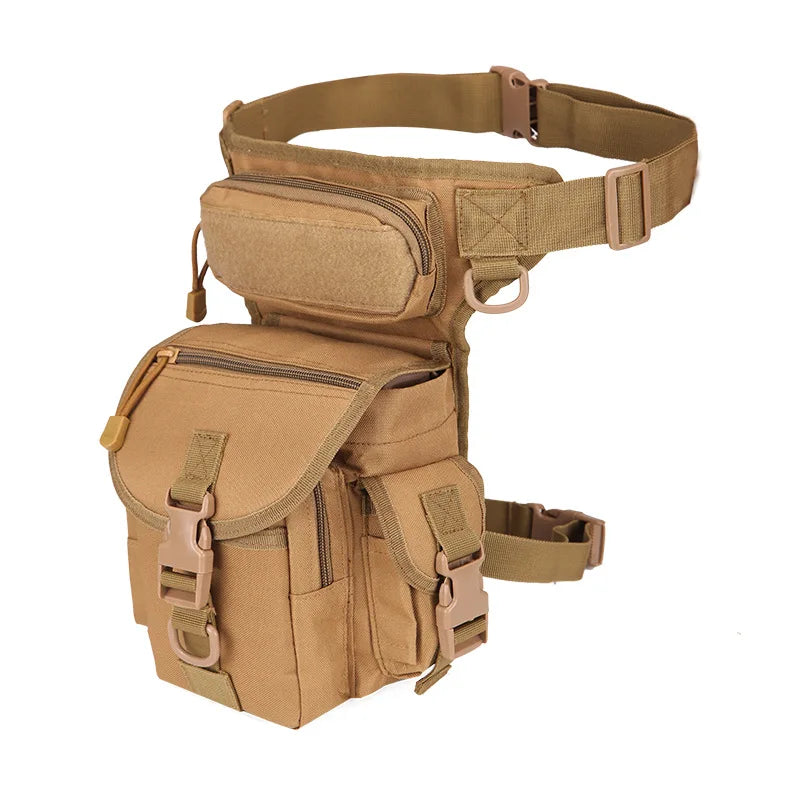 AQzxdc Tactical Leg Bag Beg Hanging Outdoor Mountaineering Fishing Cycling Leg Bag Photography Sports Leg Bag