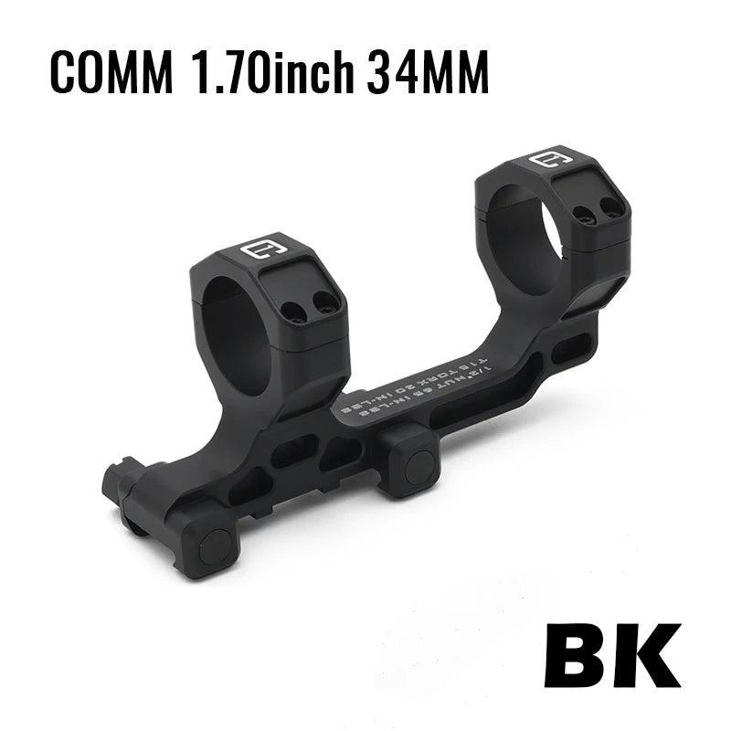 34mm Tube Airsoft Wargame Hunting Tactical C1 Modular Riflescope Mount 1.54/1.70/1.93 inch with Offset/TOP Red Dot Mounts