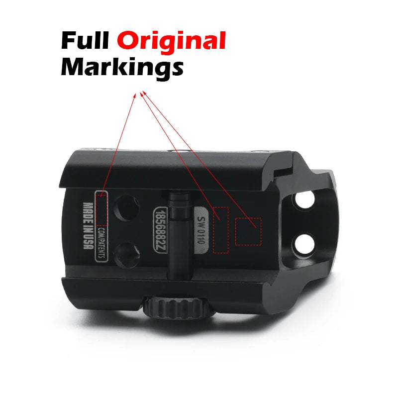 New Scar Style Leap 01 QD Mount 1.54inch 1.93inch for Red Dot Sight High Mount with Full Original Markings
