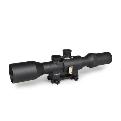 PPT Rifle Scope Lens 3-9x42 SVD Rifle Scope Hunting Magnificatio 3x-9x  with mount adapter Shooting gs1-0415