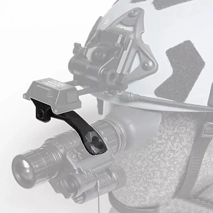 AQzxdc Nylon NVG J-Arm Dovetail Mount for Dual an/PVS-14 Night Vision Goggles Combat Helmet J Arm