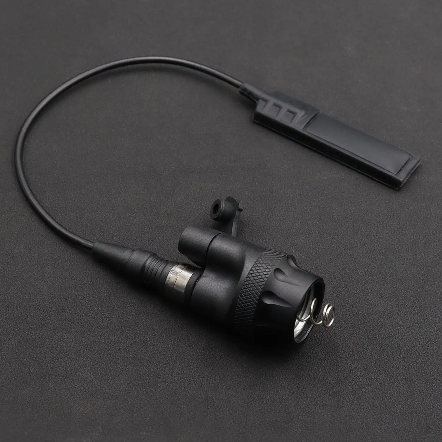 Tactical Dual Remote Pressure Switch Assembly for M300/M600 Series Weapon Lights, with Constant-on or Momentary-on Tape Switch