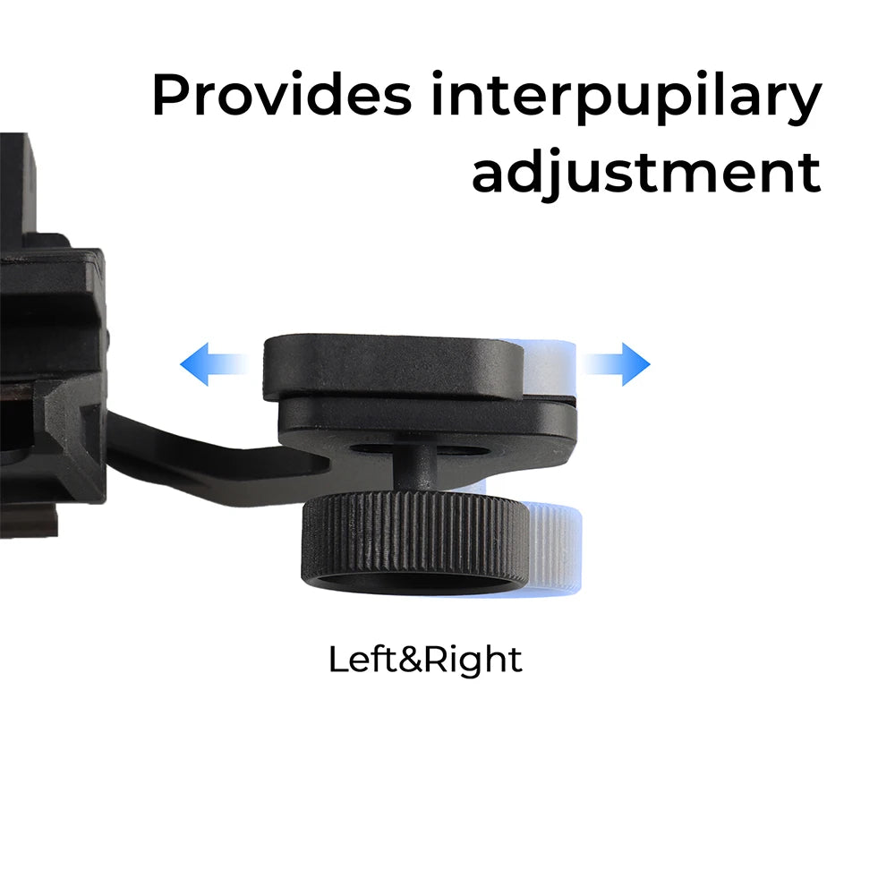 New PVS-14 NVG Dual Headmount Adapter nylon+Aluminum Lightweight and sturdy design Black Nvg Mounts fits for PVS-14 gs24-0285