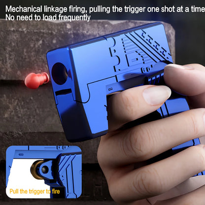 Tactical Decompression Toys, Shell-Throwing Toy Lighter Gun, Alloy Mini Model, Shell-Throwing Tactical Lighter Gun