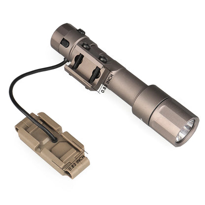 Tactical 2.0 MCH Single Output Flashlight 1400 Lumens Mini Light Momentary Constant Functions with Remote Press Switch 15-0156