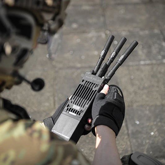 NEW TACTICAL MPU5 Dummy Refined Model Line Version DIY Walkie Talkie V20 V60 PTT Headsets (Available DIY Communication Version)